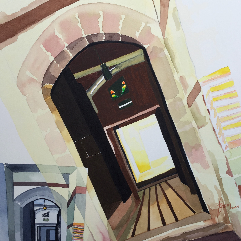 Entrance to a Sanaa house