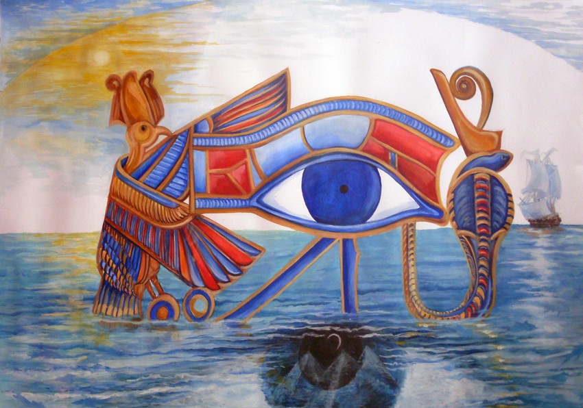 Egypt Metamorphoses 06 Eye Of A Deity