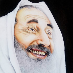 Portrait Sheikh Ahmed Yaseen
