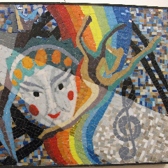 Colorful Opera Mosaic