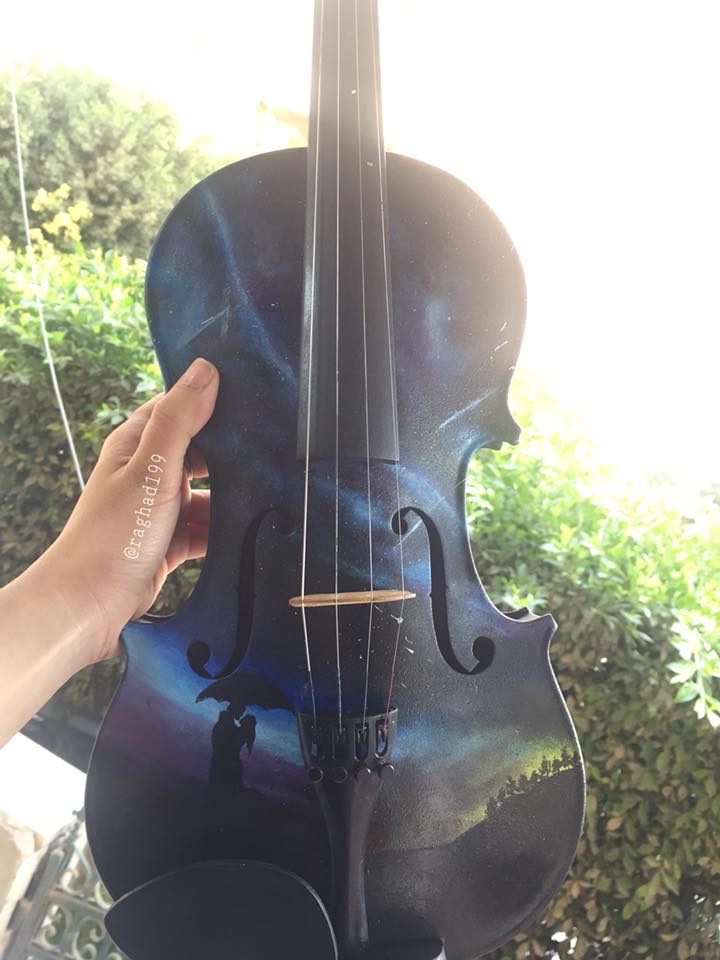 Painting A On Violin