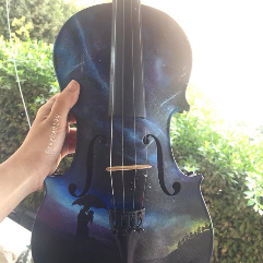 Painting A On Violin