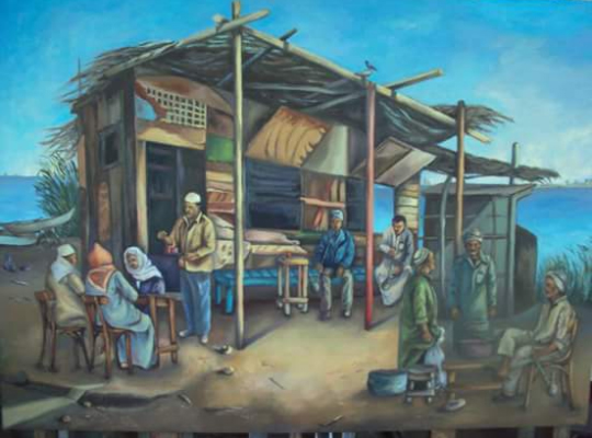 Fishermens Cafe in Manzala Lake