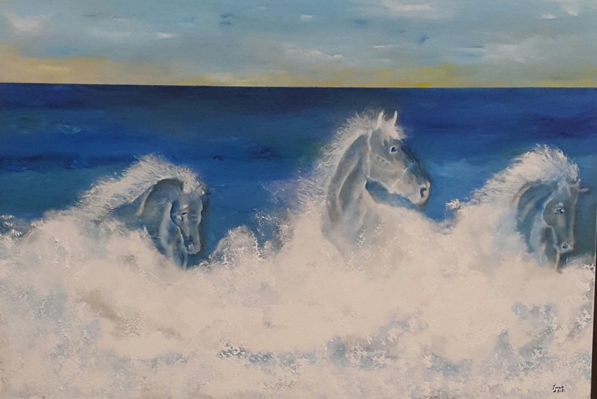Horses Waves