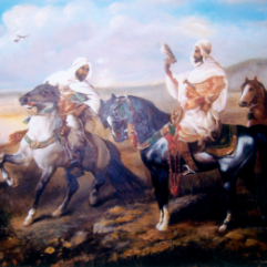 Arabs Hunting In The Desert