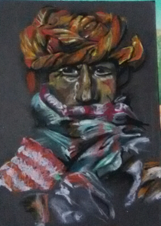 Man With A Scarf
