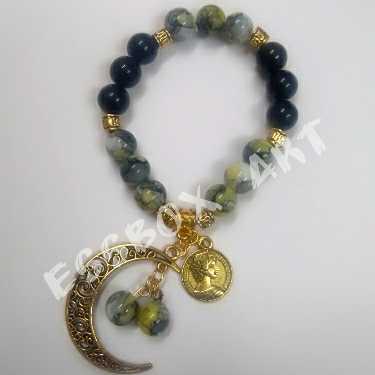 coloured beads bracelet