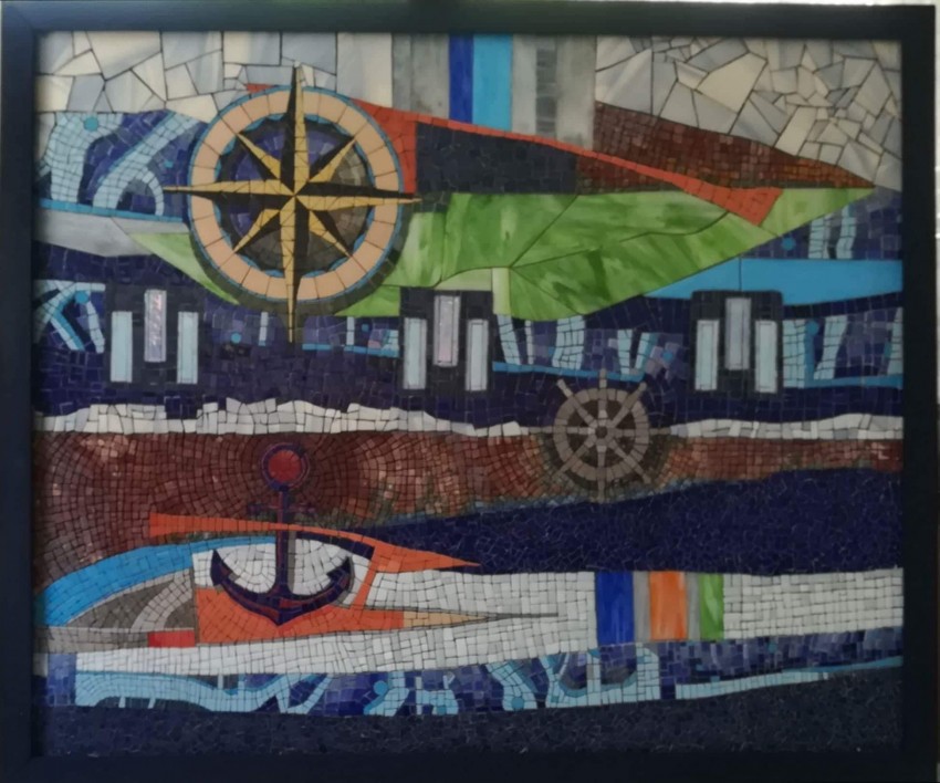 The Navy ( Mosaic Mural )