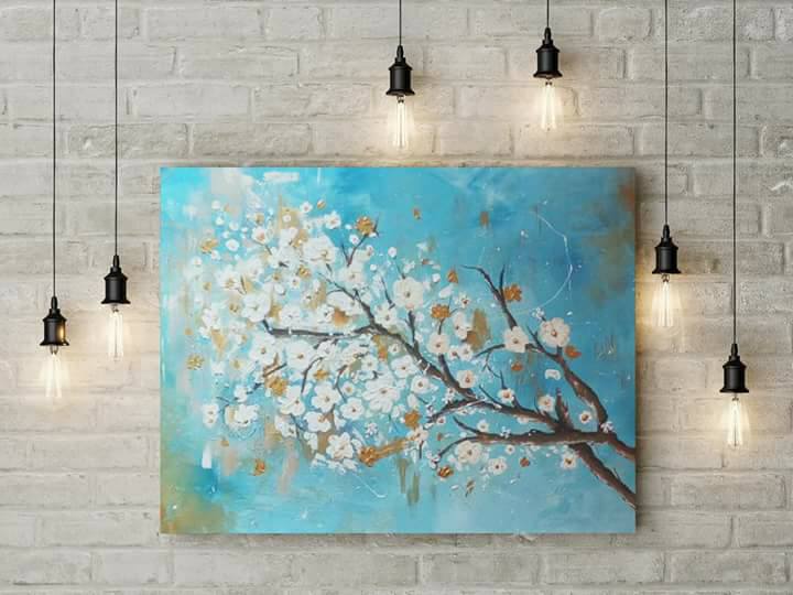 Blossoming Almond Tree ( Van Gogh)