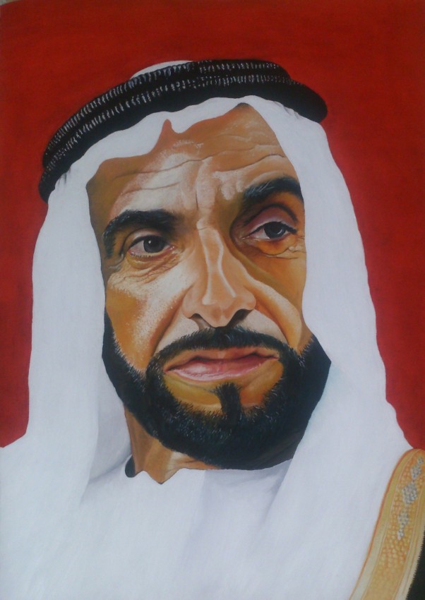 Sheikh Zayeds Portrait