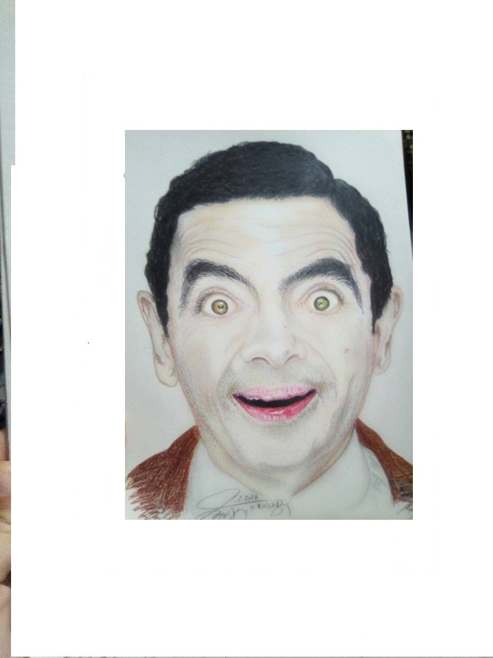 Portrait of Mr Bean