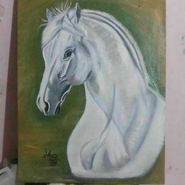 الحصان الأبيض