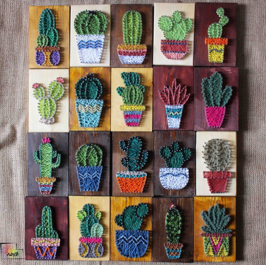 Cactus  (String Art)