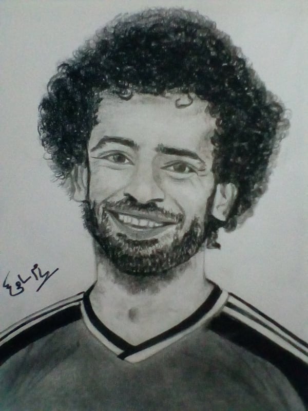 Mo Salah Portrait