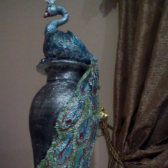 peacock handmade