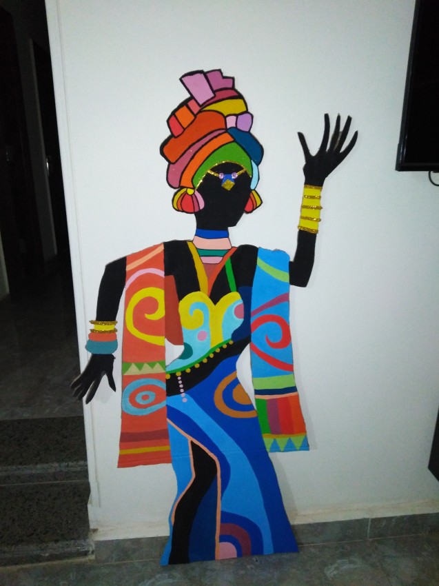 Lili The African Lady (Maquette)