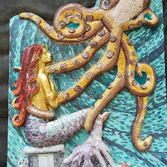 The Mermaid (Mosaic Sculpture)