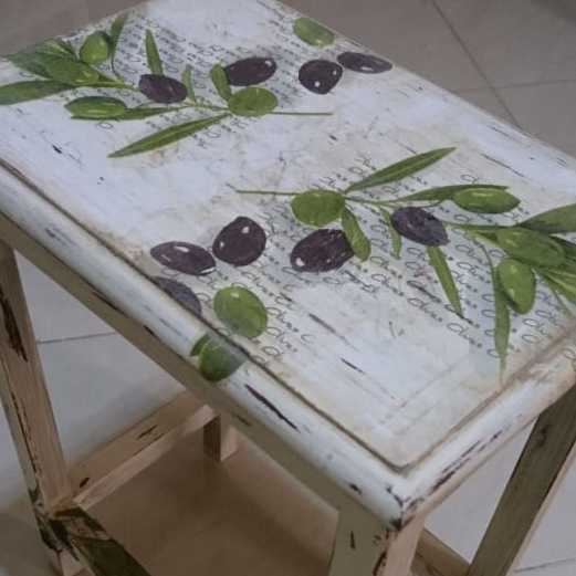 Hand-Painted Table