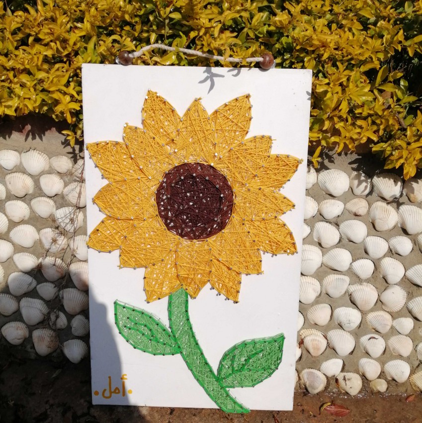 Sunflower (String Art)