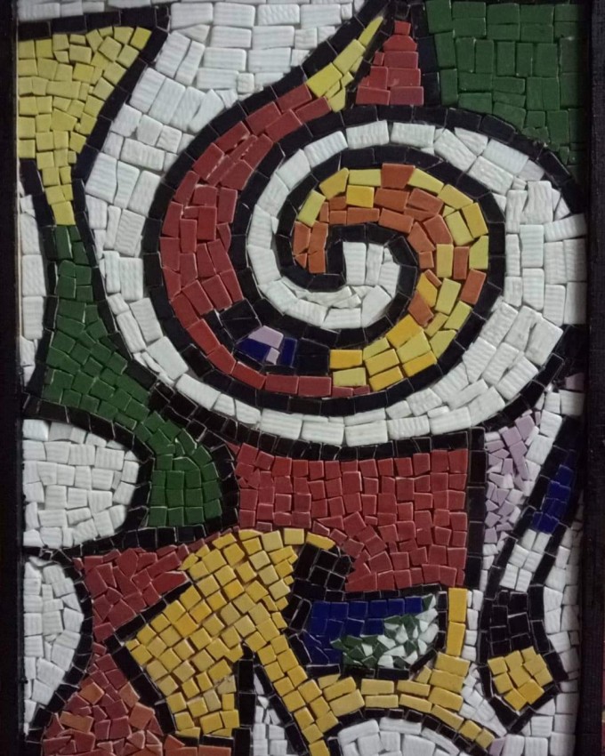 The Flame (Mosaic Art)