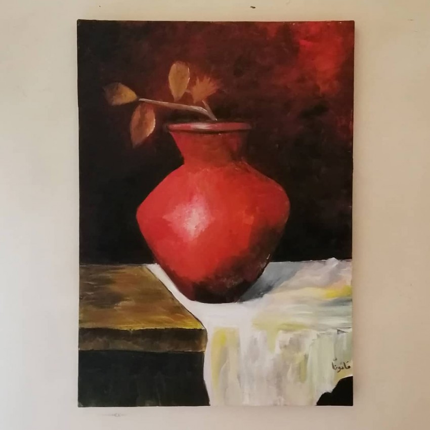 The Crimson Vase