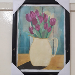 Vase Of Tulips