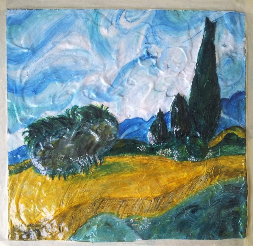 A Wheat Field with Cypresses (Van Gogh)