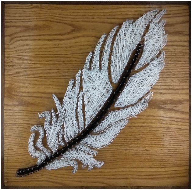 Feather (String Art)