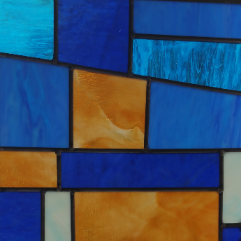 The Blue Light (Stained Glass)