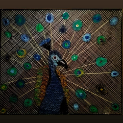 (طاووس (فن الخيوط