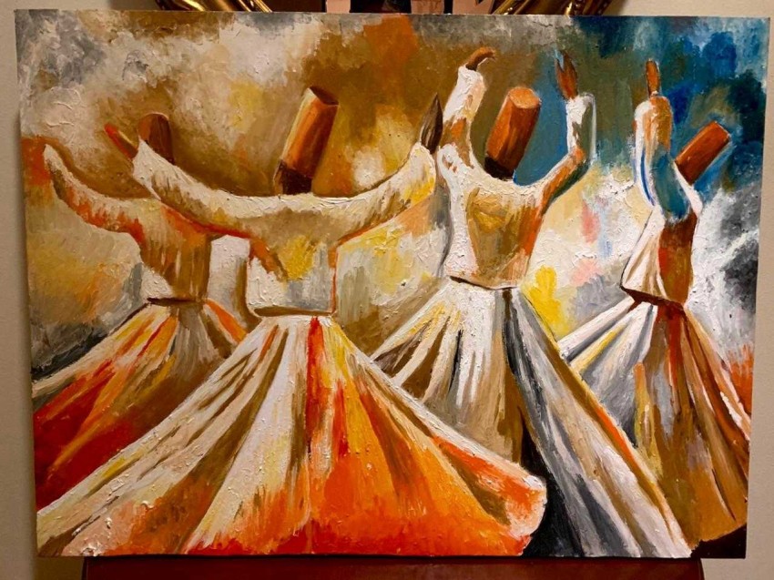 sufi dance paintings