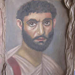 Portrait Of Fayoum Faces