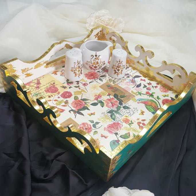 Decorated Tray