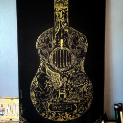 Guitar (Decorative Art)