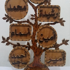 The Family Tree  (Wood Work)