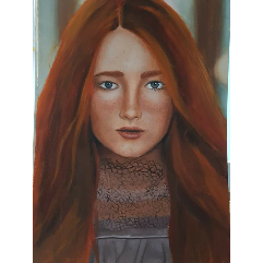 The Girl With Orange Hair