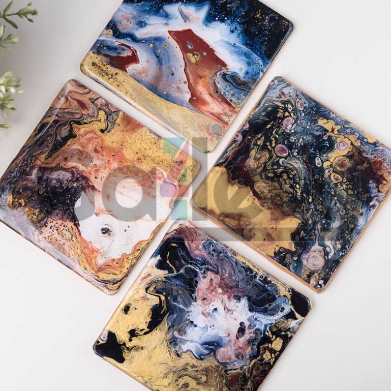 A Trip To Space (Set Of 4 Coasters)