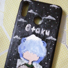 Mobile Phone Cover Anime Drawing