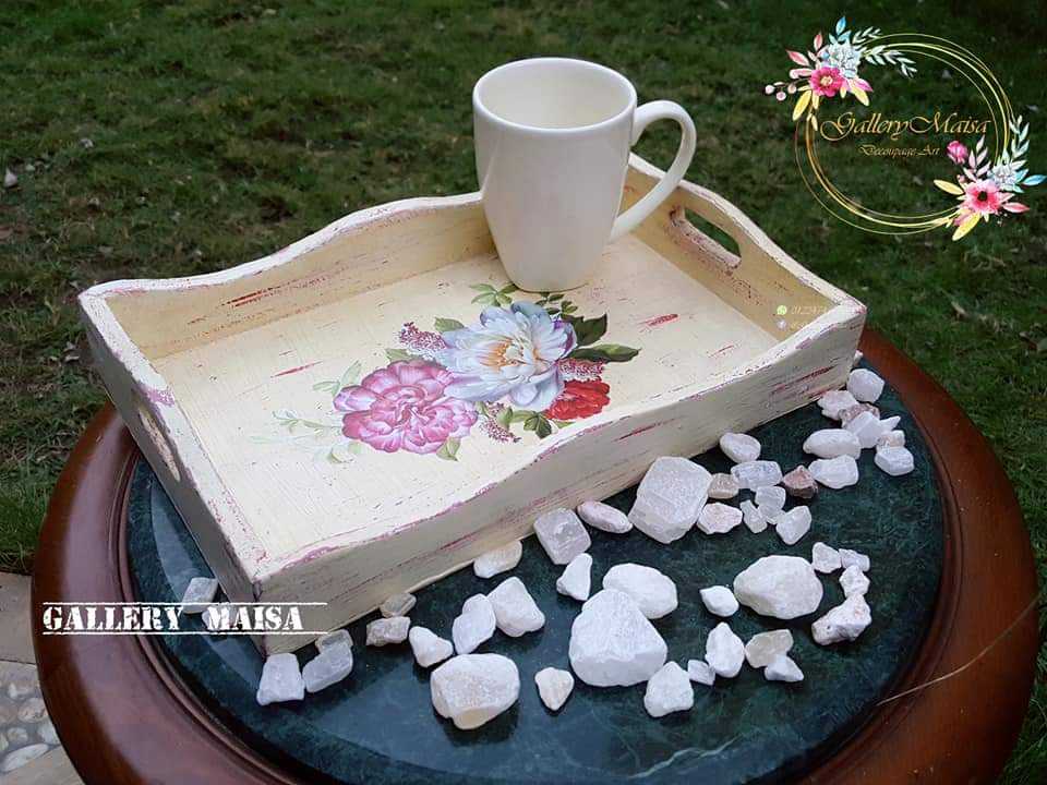 Serving Tray (Decoupage)