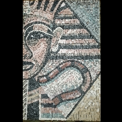 (جدارية فرعوني  (بقطع الرخام الملونة
