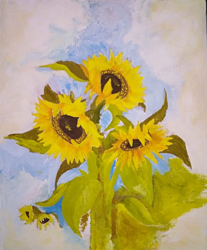 Sunflowers Painting