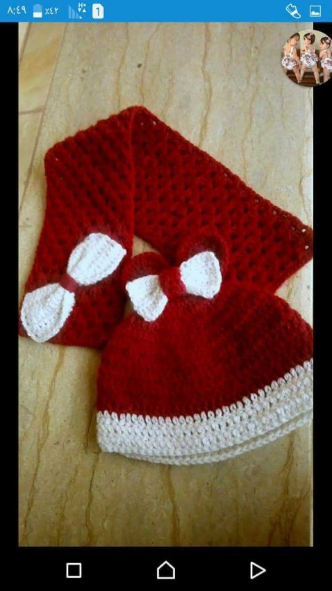 A Winter Crochet Set