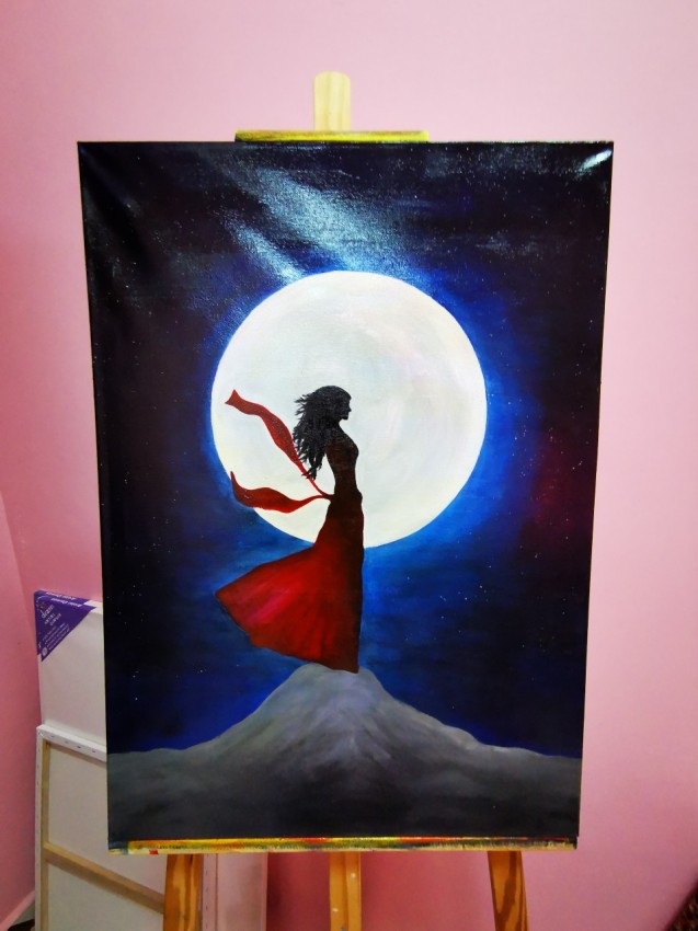 The Girl & The Moon