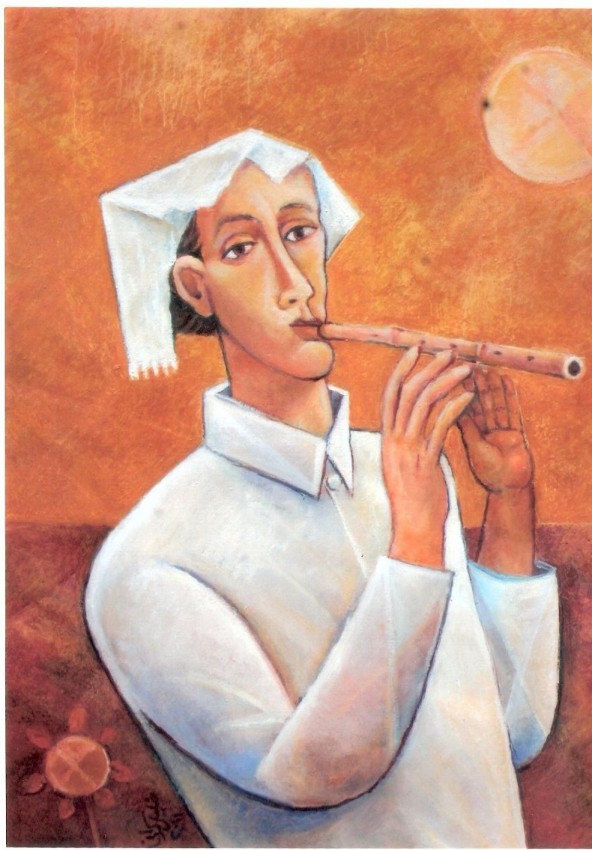 Sinai Flute Player