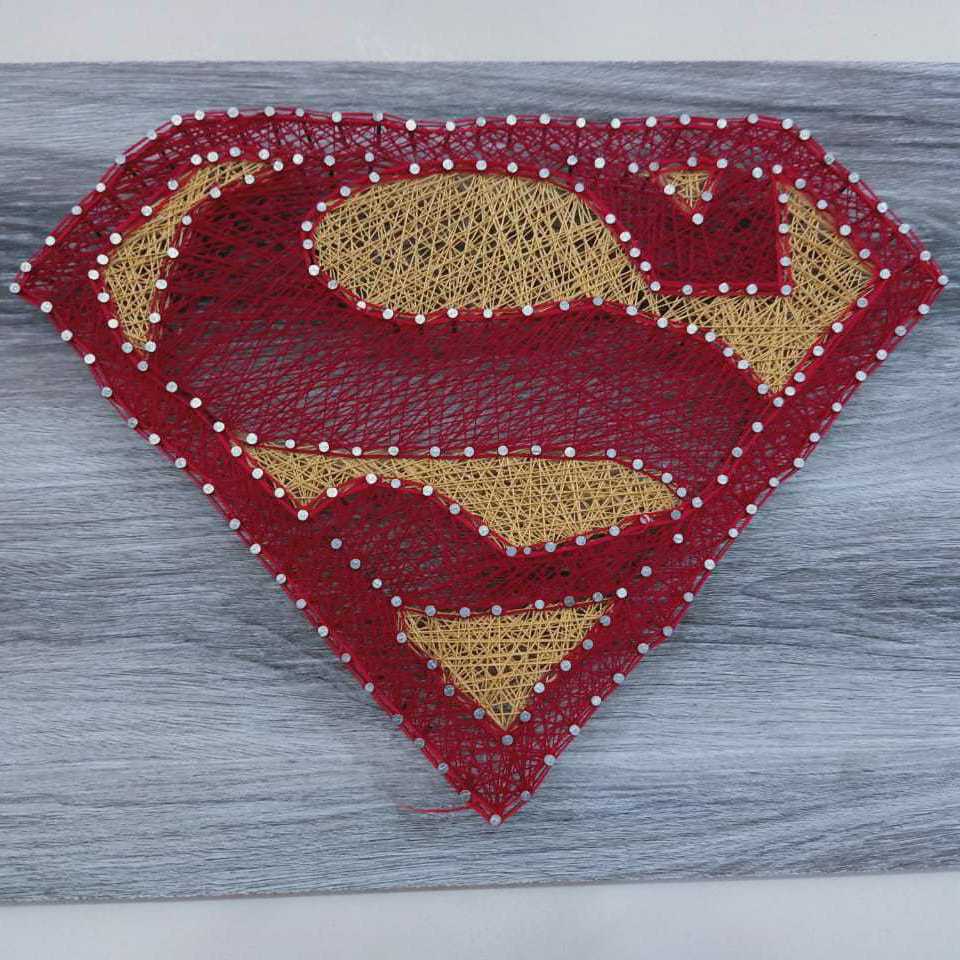 Superman (String Art)