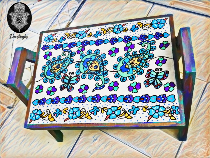 Hand  painted Table