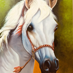 لوحة الحصان