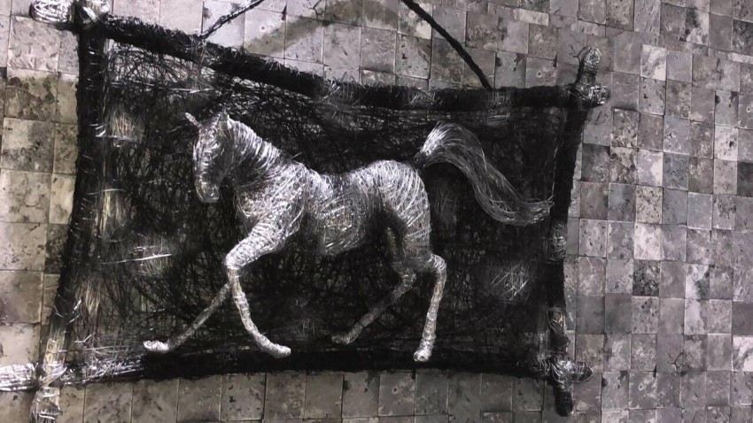 Horse (Wire Art)