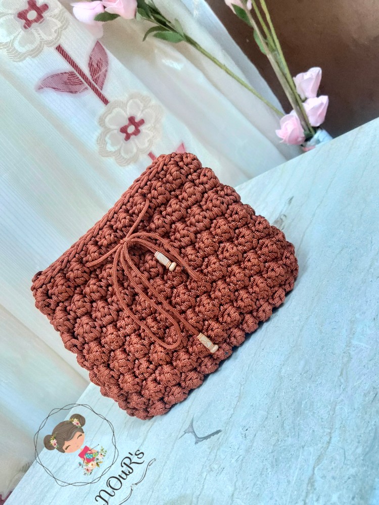 Cross Crochet Bag