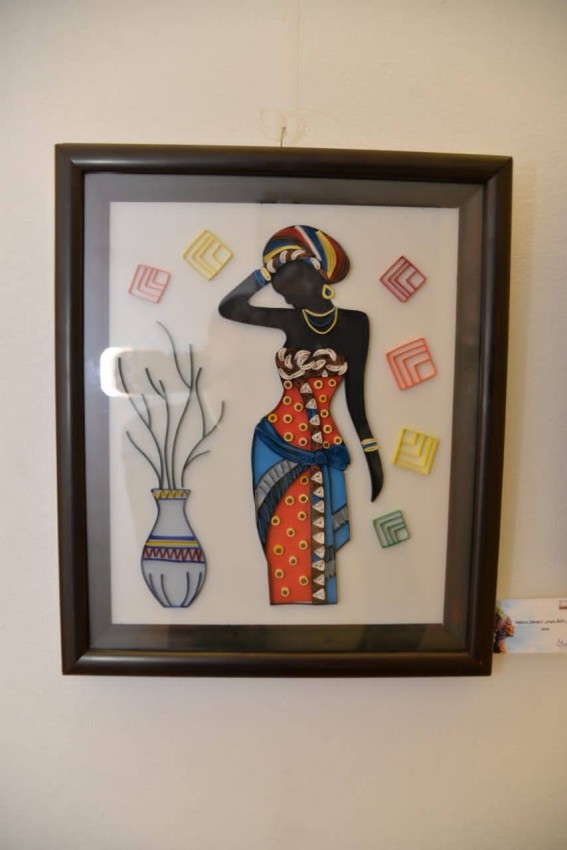 Nubian Art  (Quilling Art)